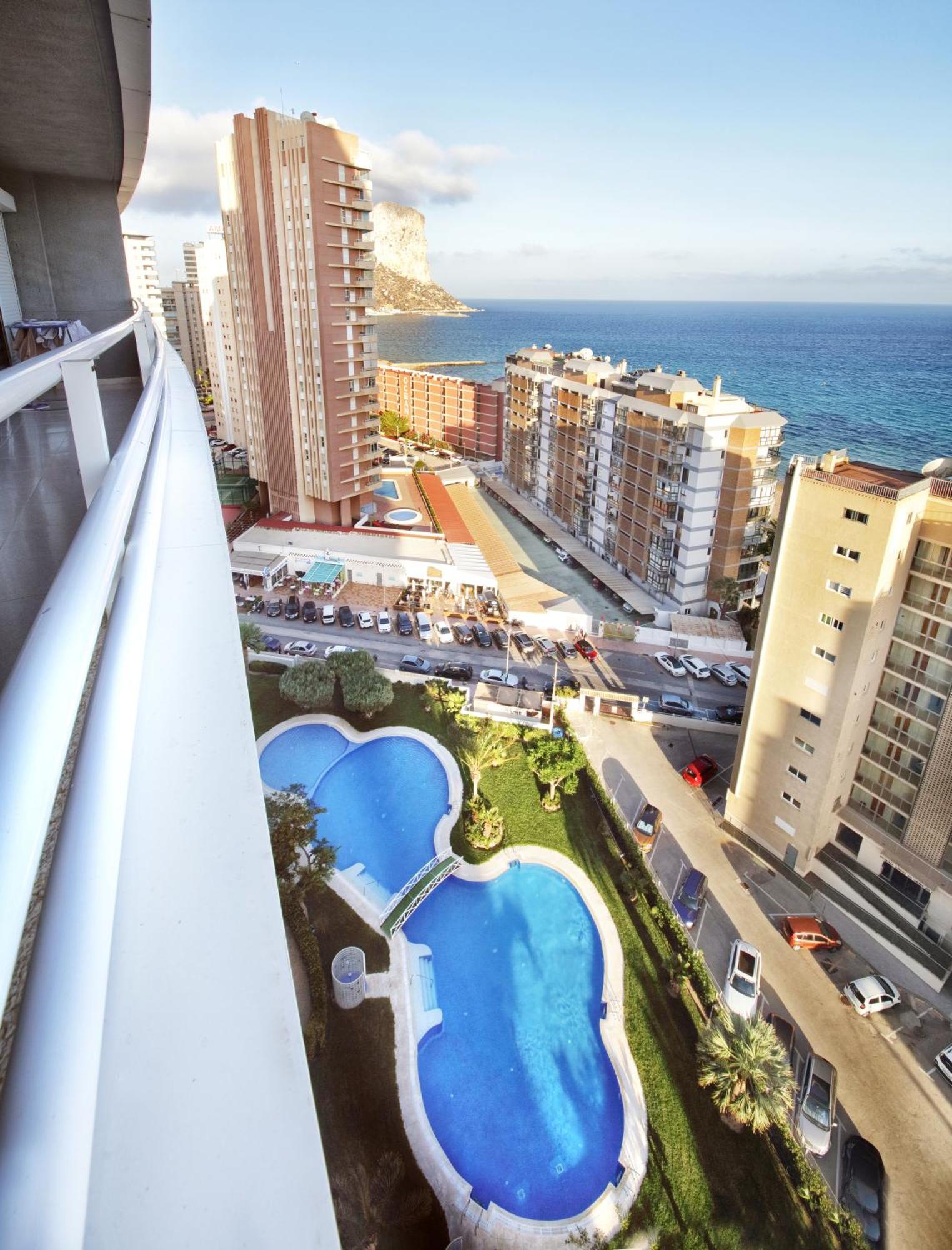 Apartamento con vista al mar Calpe Exterior foto